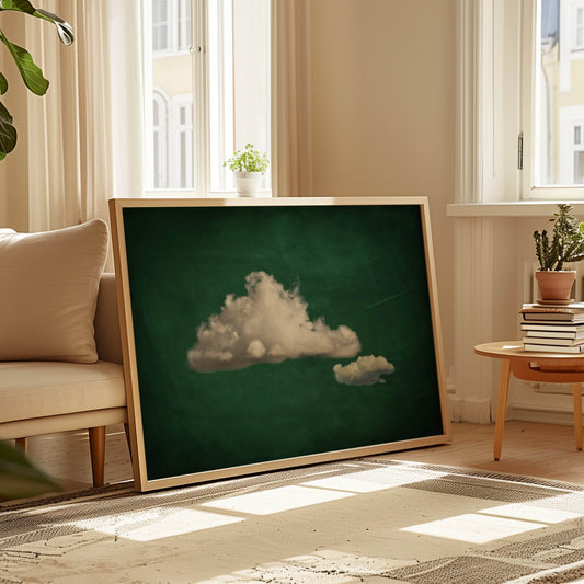 Nephele - Horizontal / Emerald - AureousHome