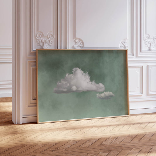 Nephele - Horizontal / Sage - AureousHome