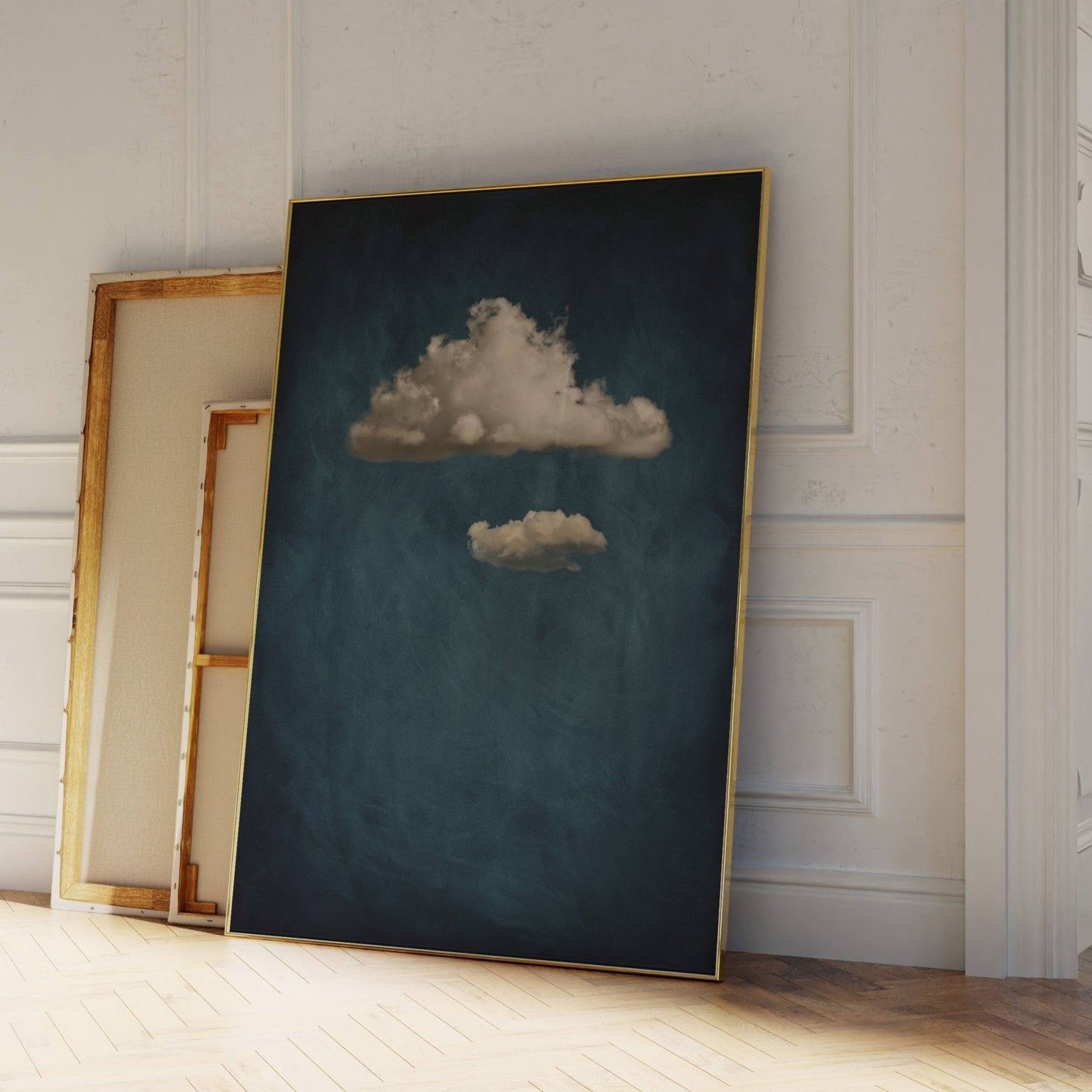 Nephele Storm Cloud - Vintage Blue - AureousHome
