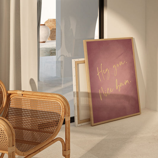 Nice Bum - Pink - AureousHome