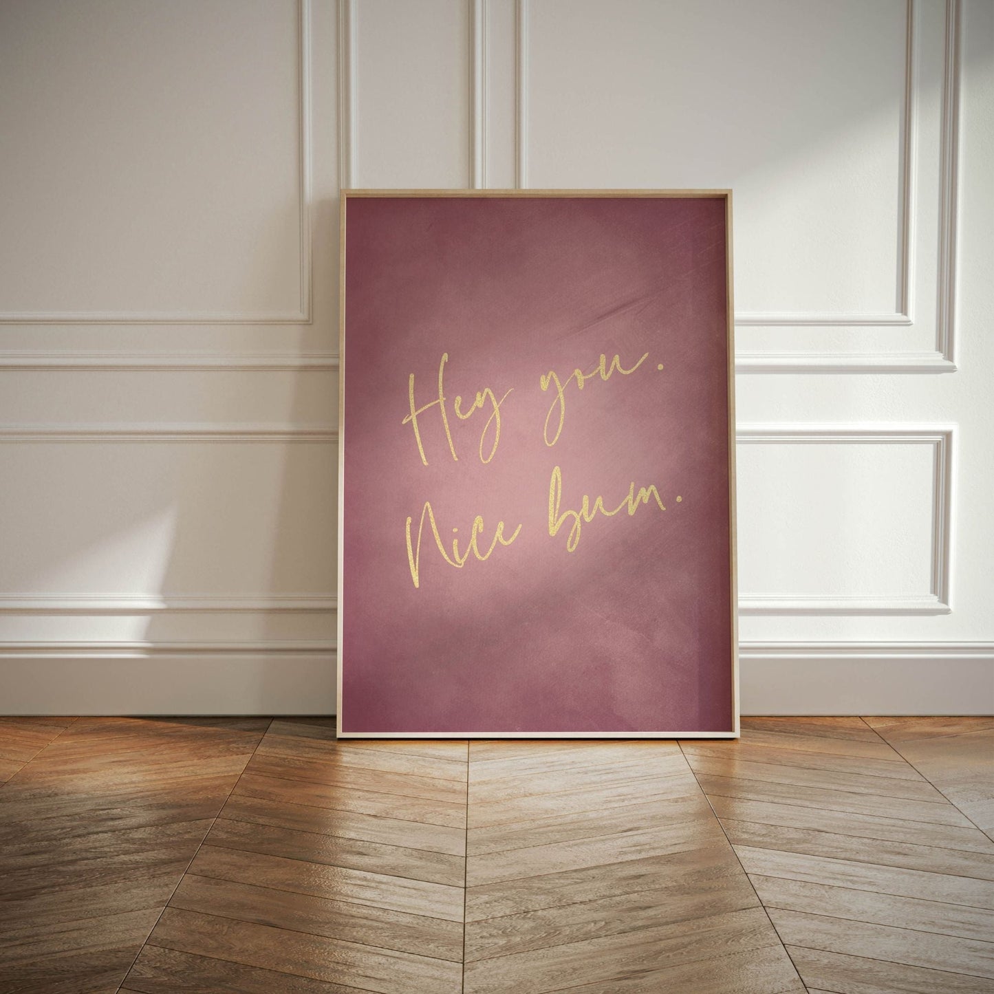 Nice Bum - Pink - AureousHome
