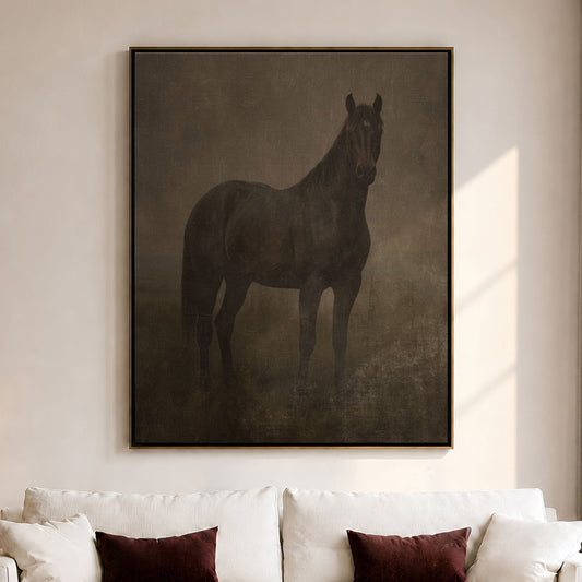 Nocturne Framed Canvas - AureousHome