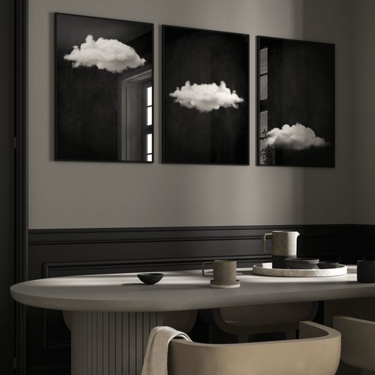 Nuage Cloud Trio - Black - AureousHome