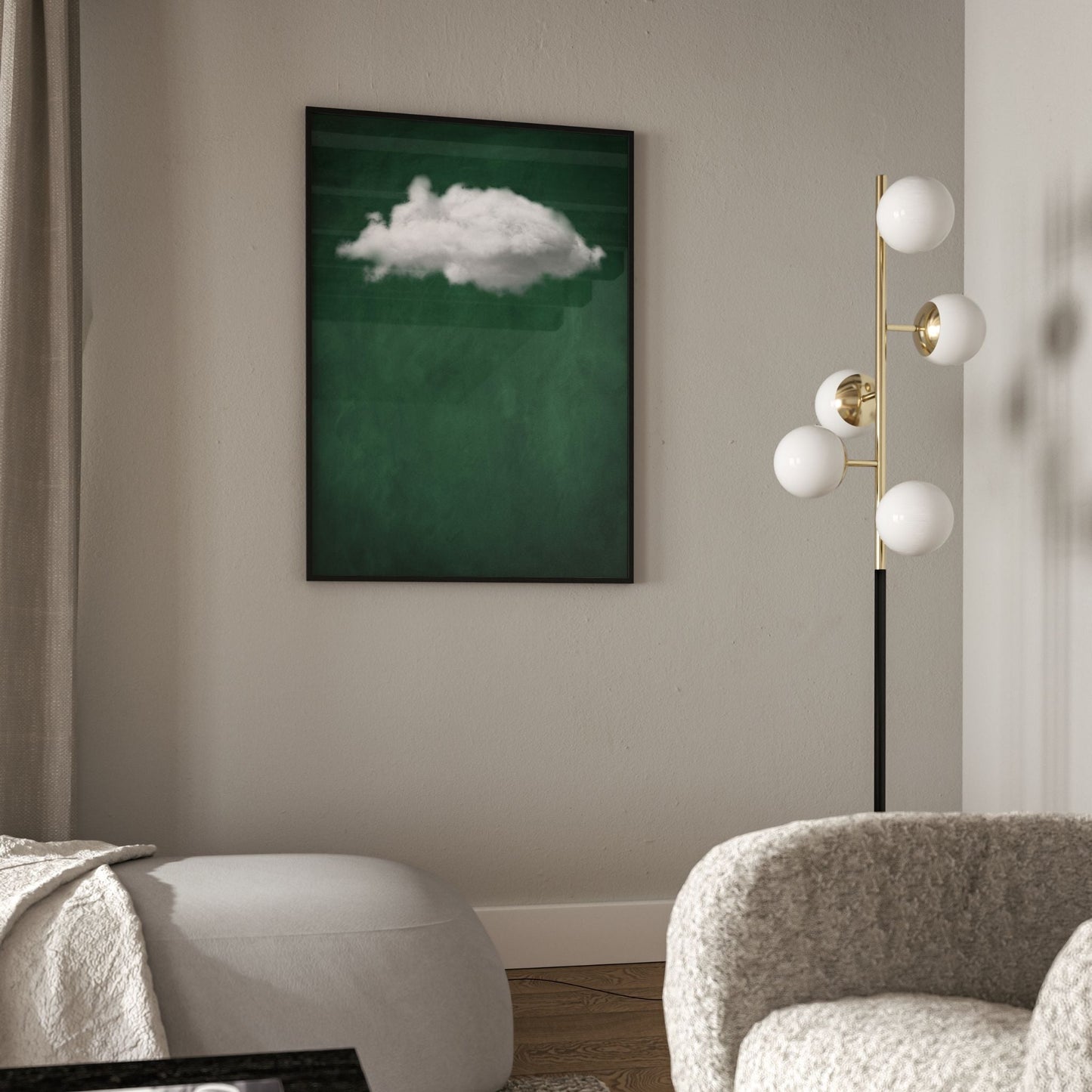 Nuage - Emerald - AureousHome
