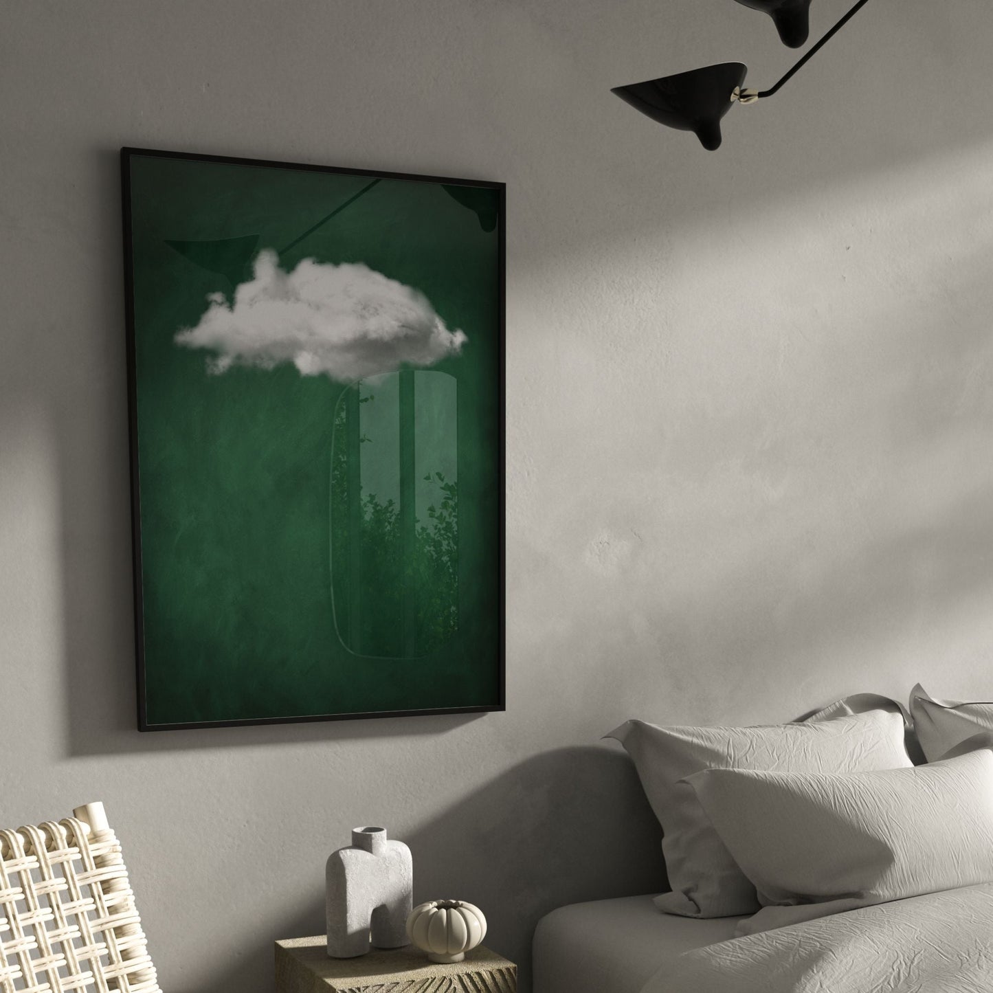 Nuage - Emerald - AureousHome