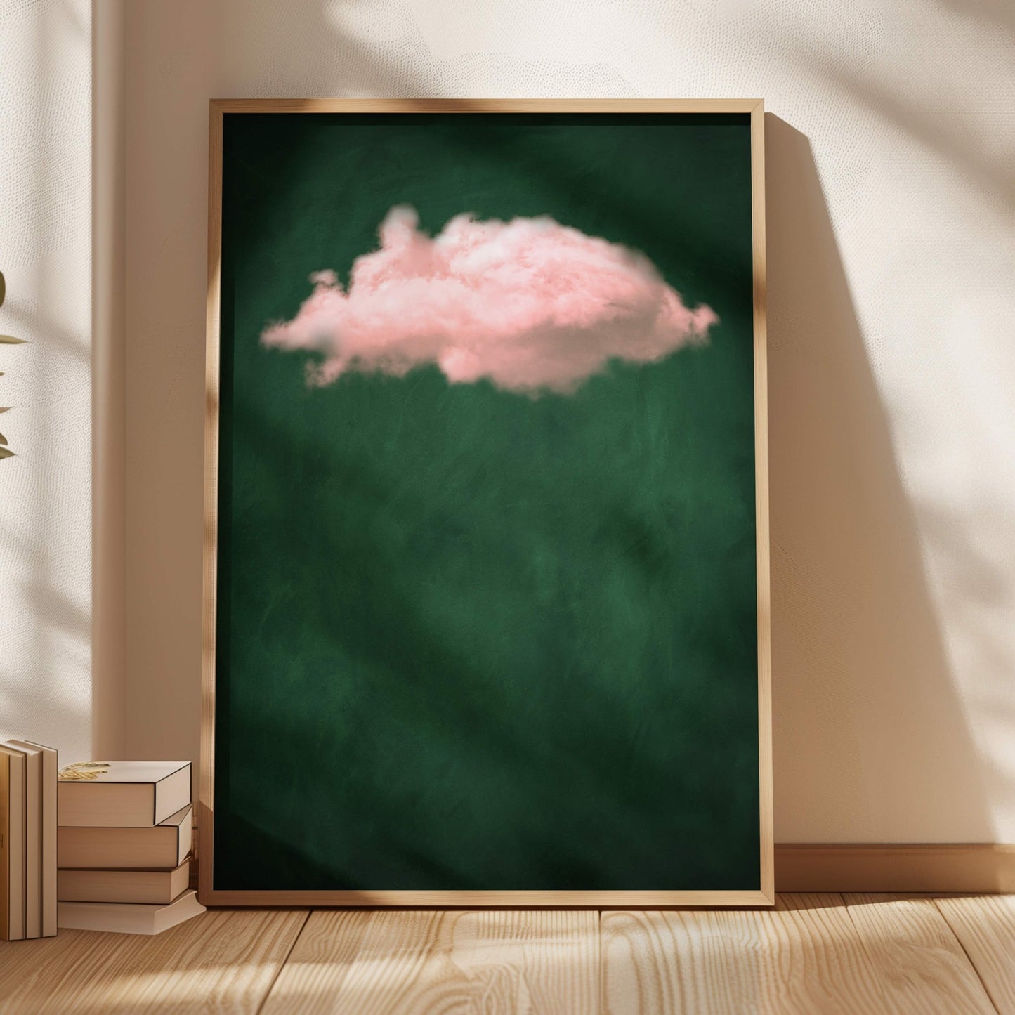 Nuage - Emerald / Blush - AureousHome