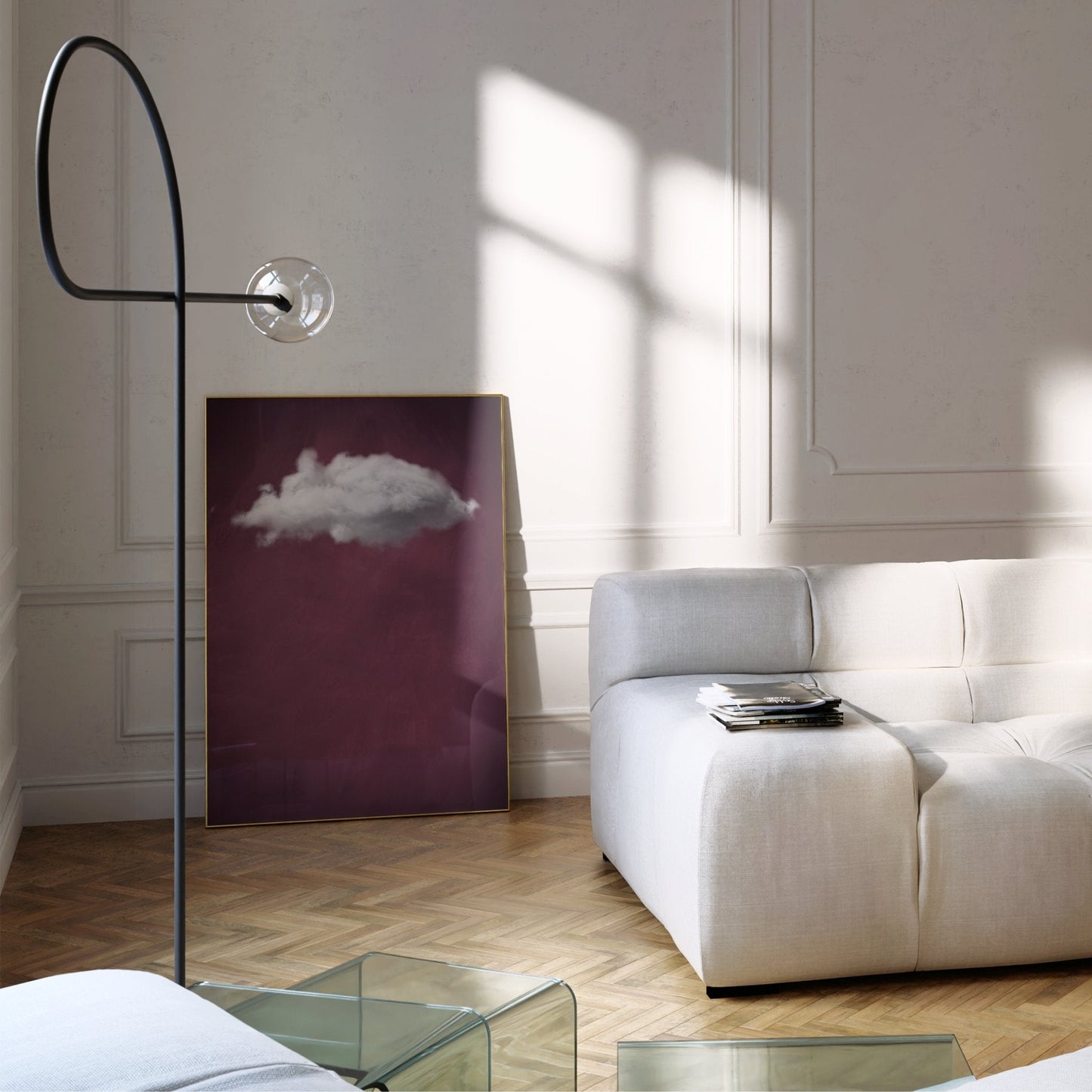 Nuage - Magenta - AureousHome