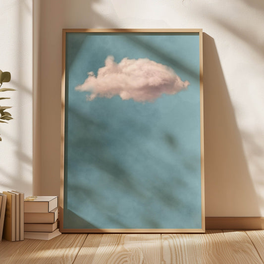 Nuage Sky Blue / Blush - AureousHome