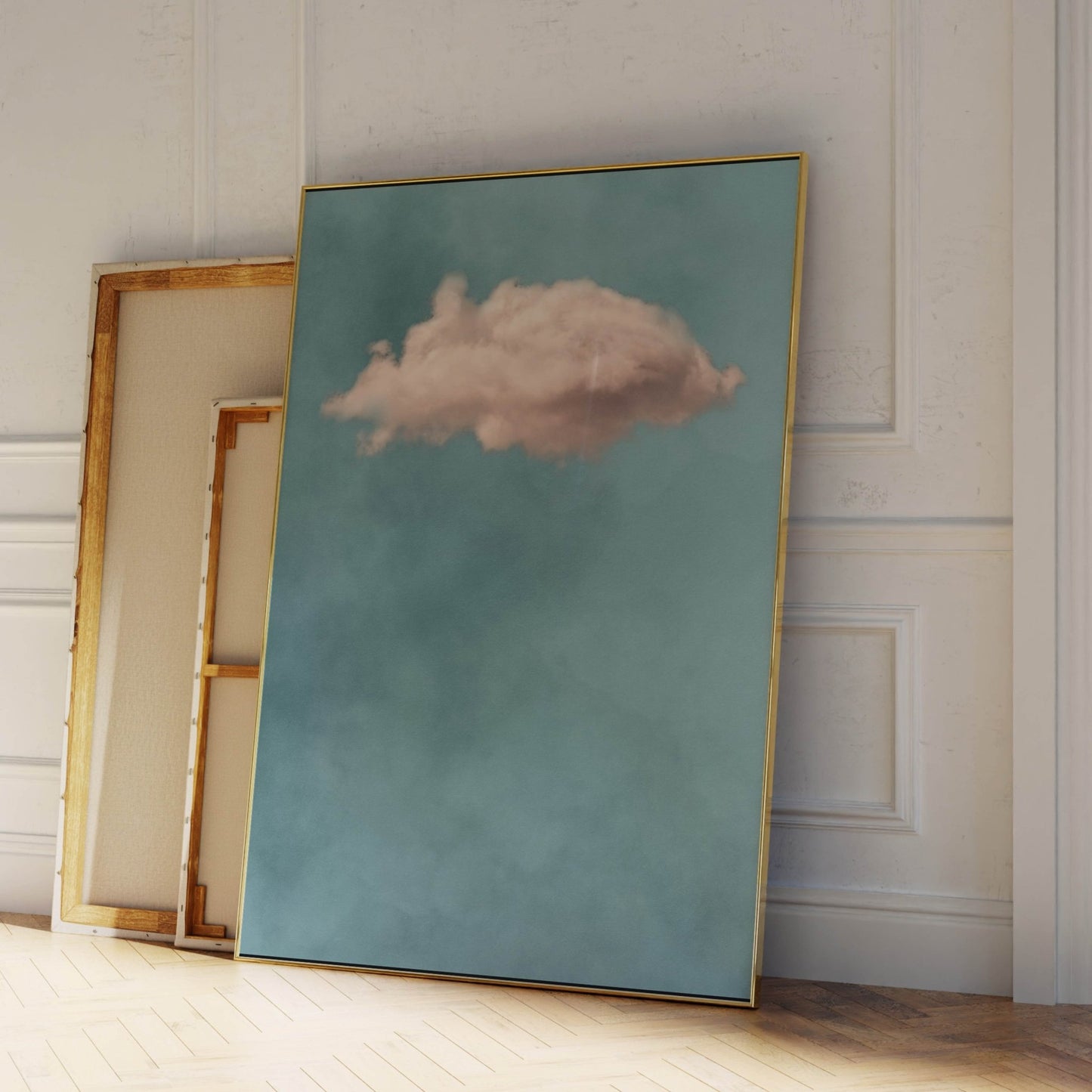 Nuage Sky Blue / Blush - AureousHome