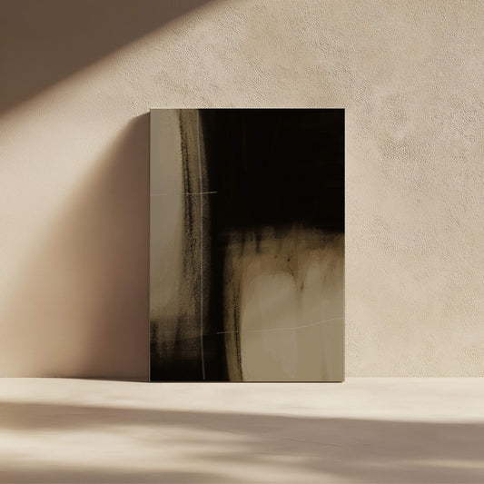 Obsidian Framed Canvas - AureousHome