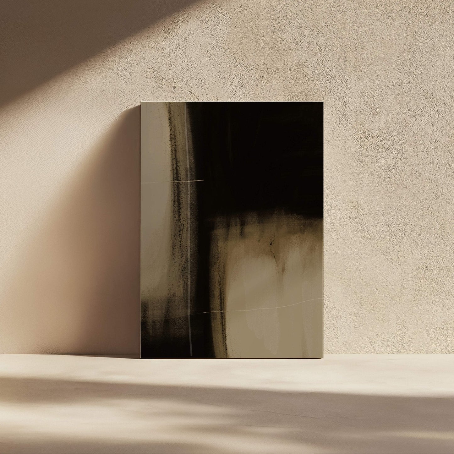 Obsidian Framed Canvas - AureousHome