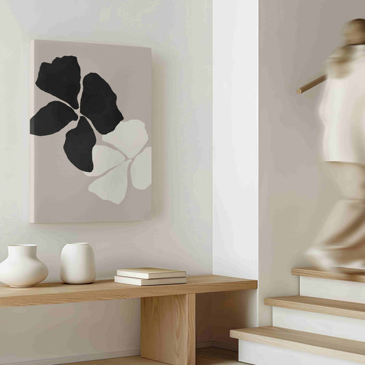 Orchids Framed Canvas Art - Neutral - AureousHome