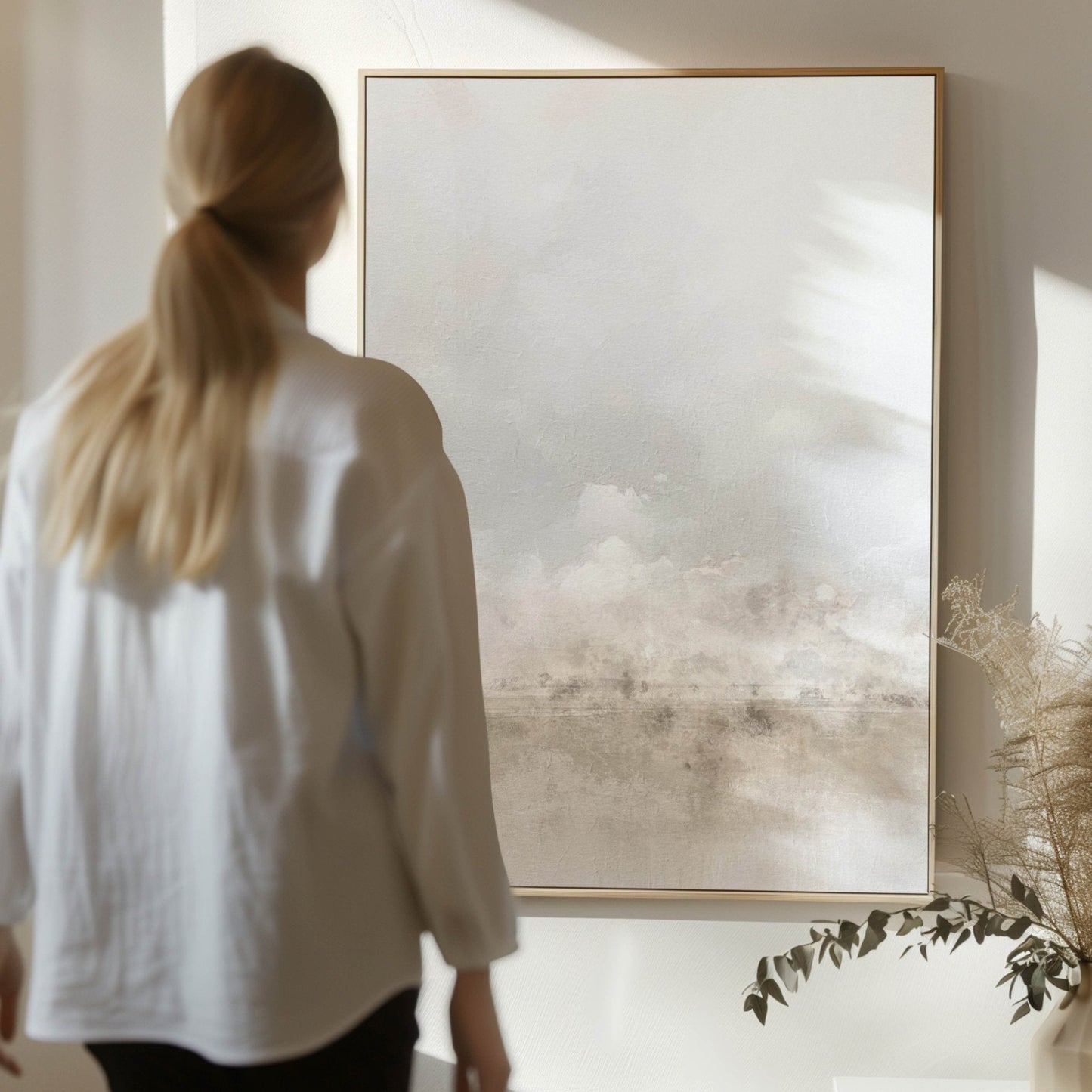 Paradis Framed Canvas Duo - AureousHome