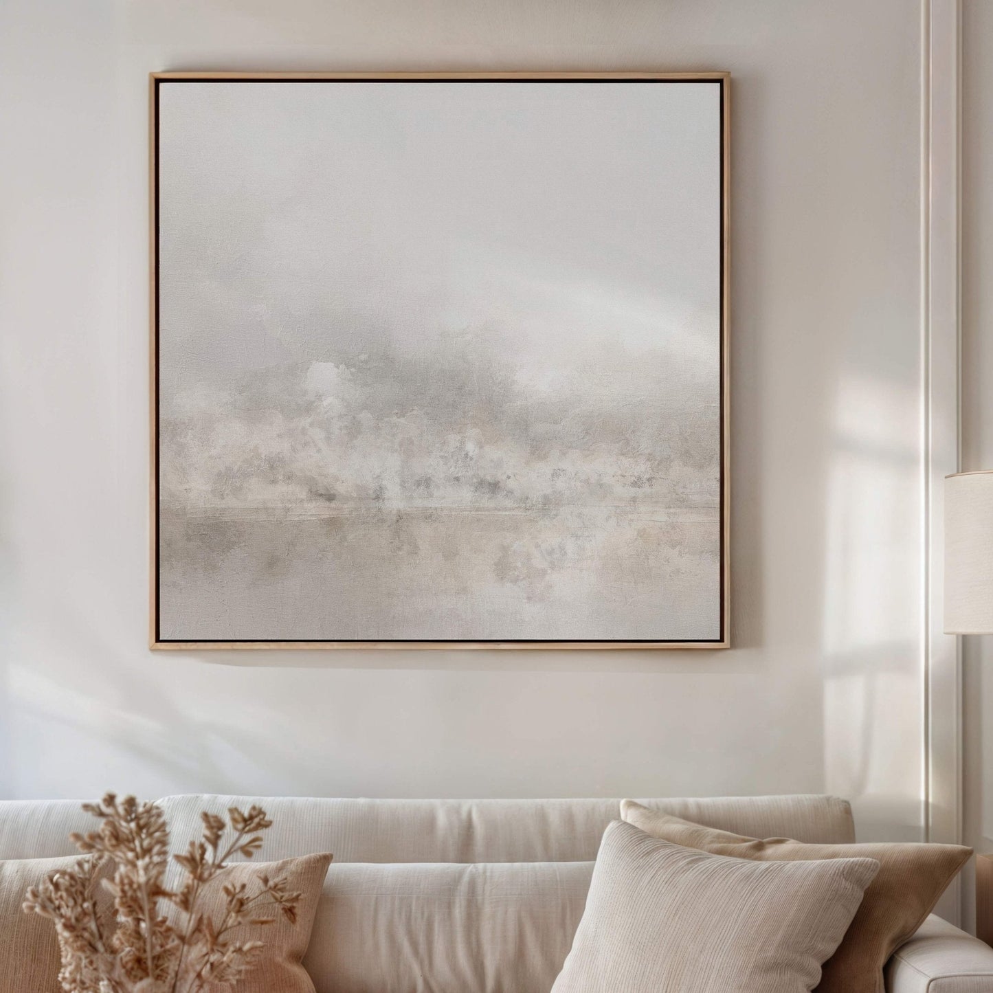 Paradis Square Framed Canvas Duo - AureousHome