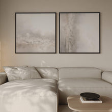 Paradis Square Framed Canvas Duo
