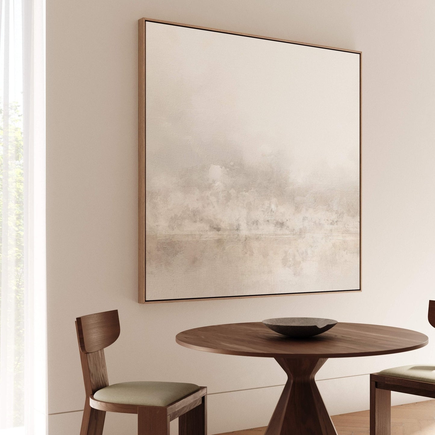 Paradis Square Framed Canvas Duo - AureousHome