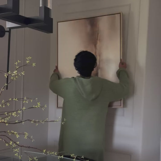 Haze Framed Canvas - Horizontal