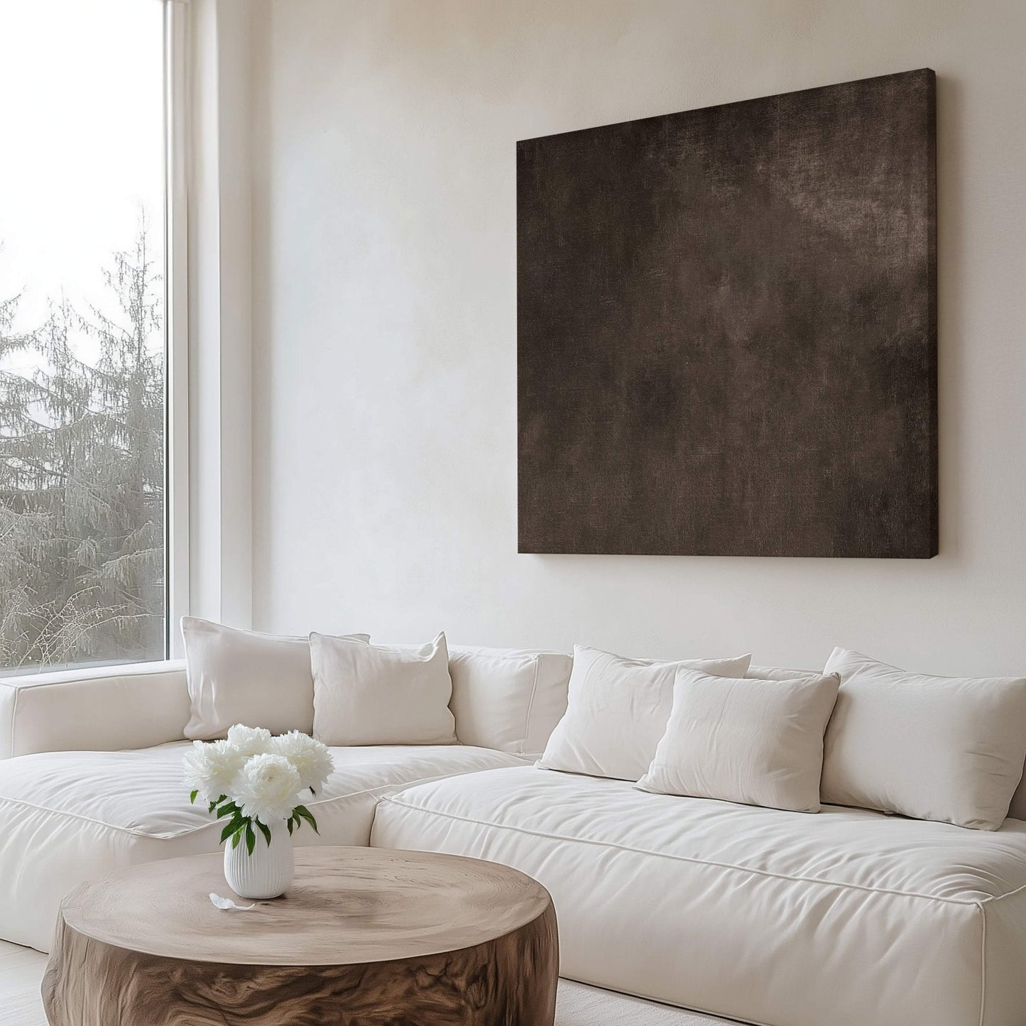 Seminyak Square Framed Canvas - AureousHome
