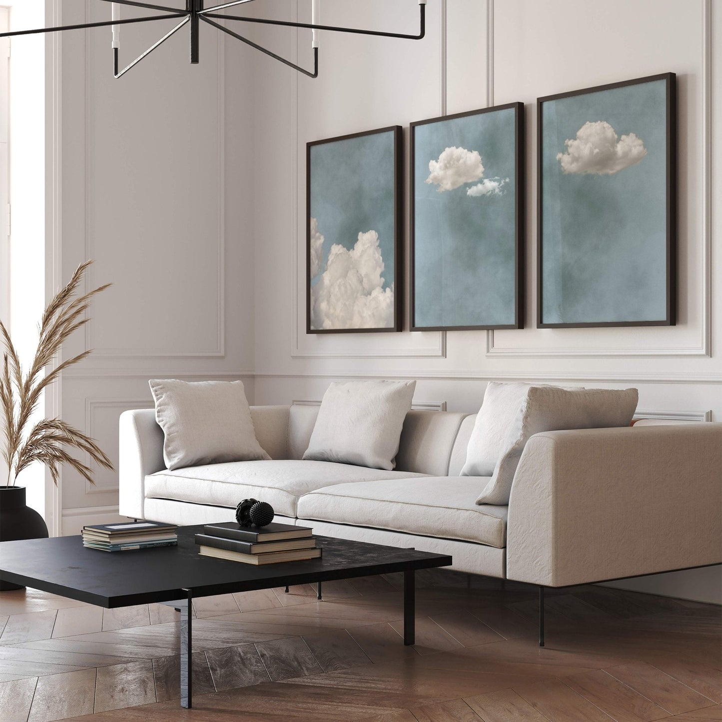 Skye Trio - Light Blue - AureousHome