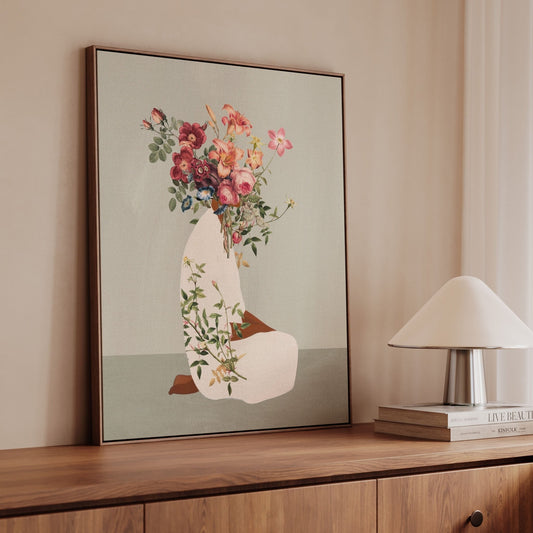 Solenne Framed Canvas - AureousHome