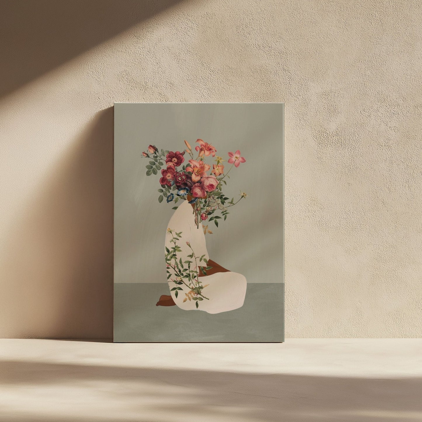 Solenne Framed Canvas - AureousHome