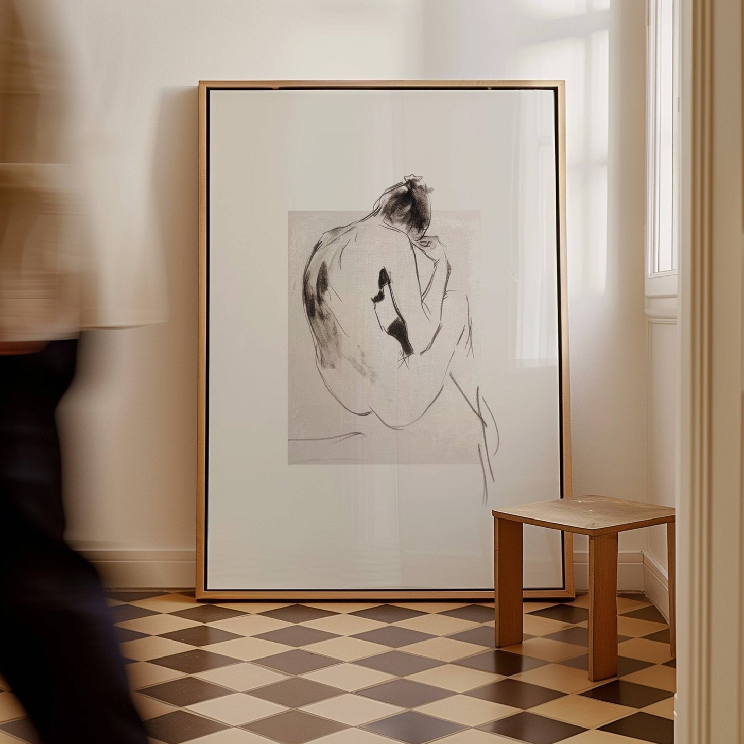 Solitude Framed Canvas - AureousHome