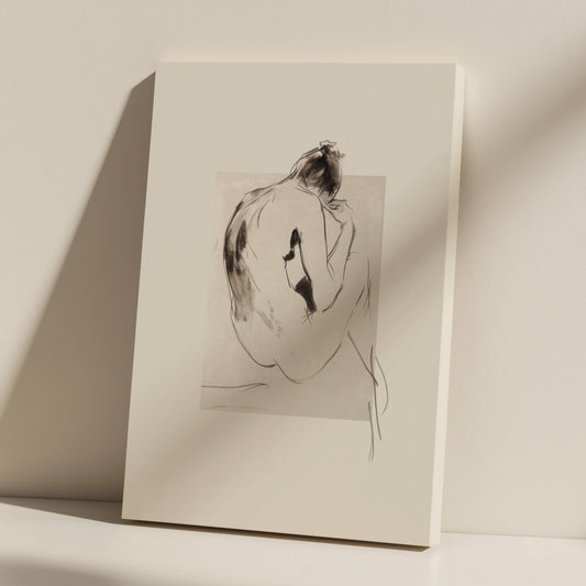 Solitude Framed Canvas - AureousHome