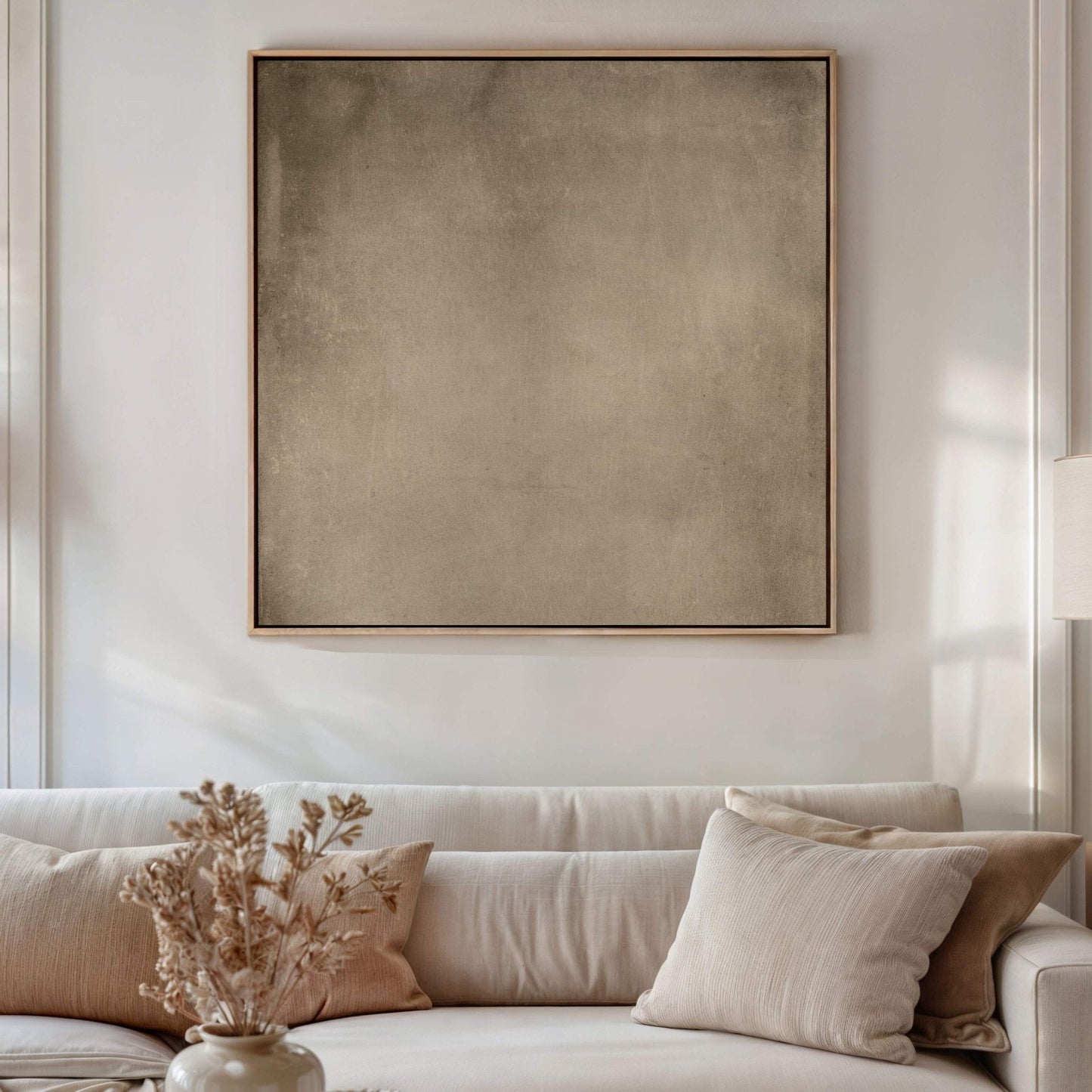 Still Earth Duo Square Framed Canvas Duo - AureousHome