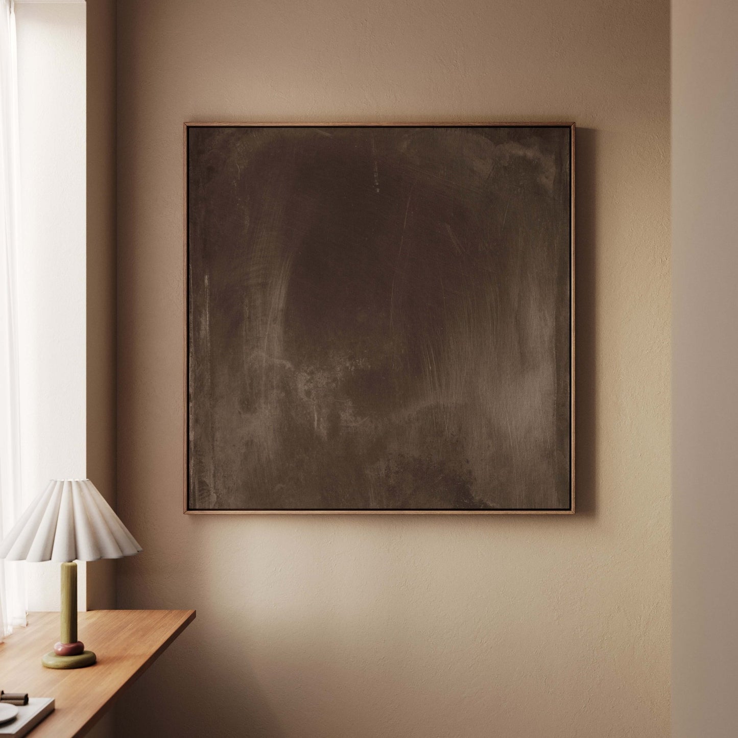 Still Earth Duo Square Framed Canvas Duo - AureousHome
