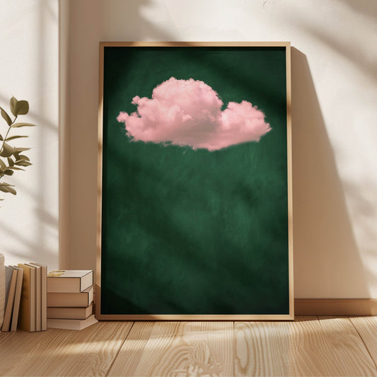 Storm Cloud - Emerald / Pink - AureousHome