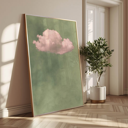 Storm Cloud Green / Blush - AureousHome