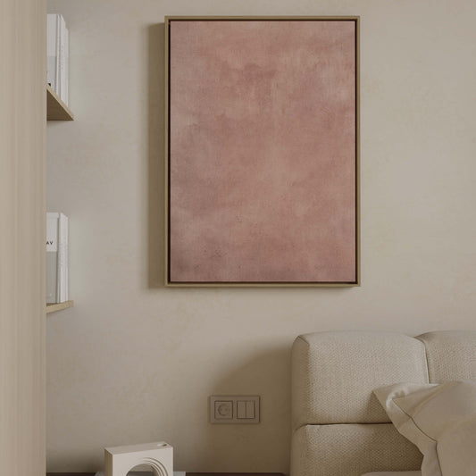 Strawberry Sherbert Framed Canvas - AureousHome