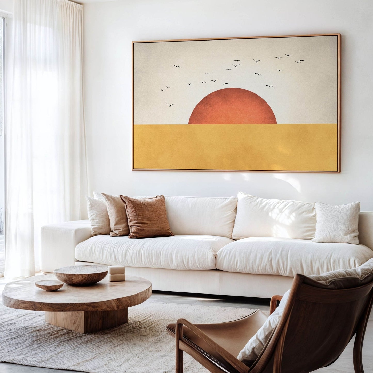 Sunrise Framed Canvas - AureousHome