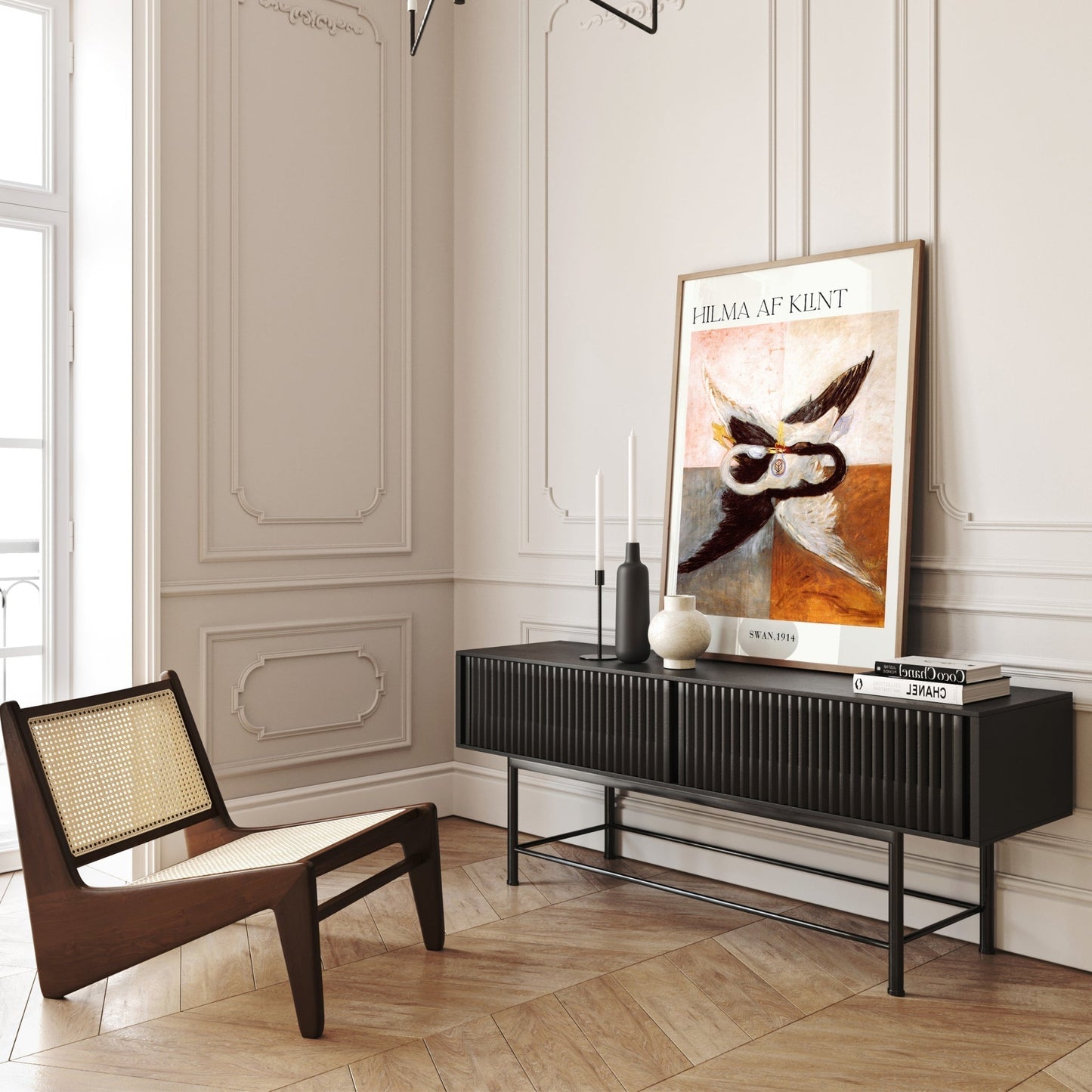 Swan by Hilma AF Klint - AureousHome