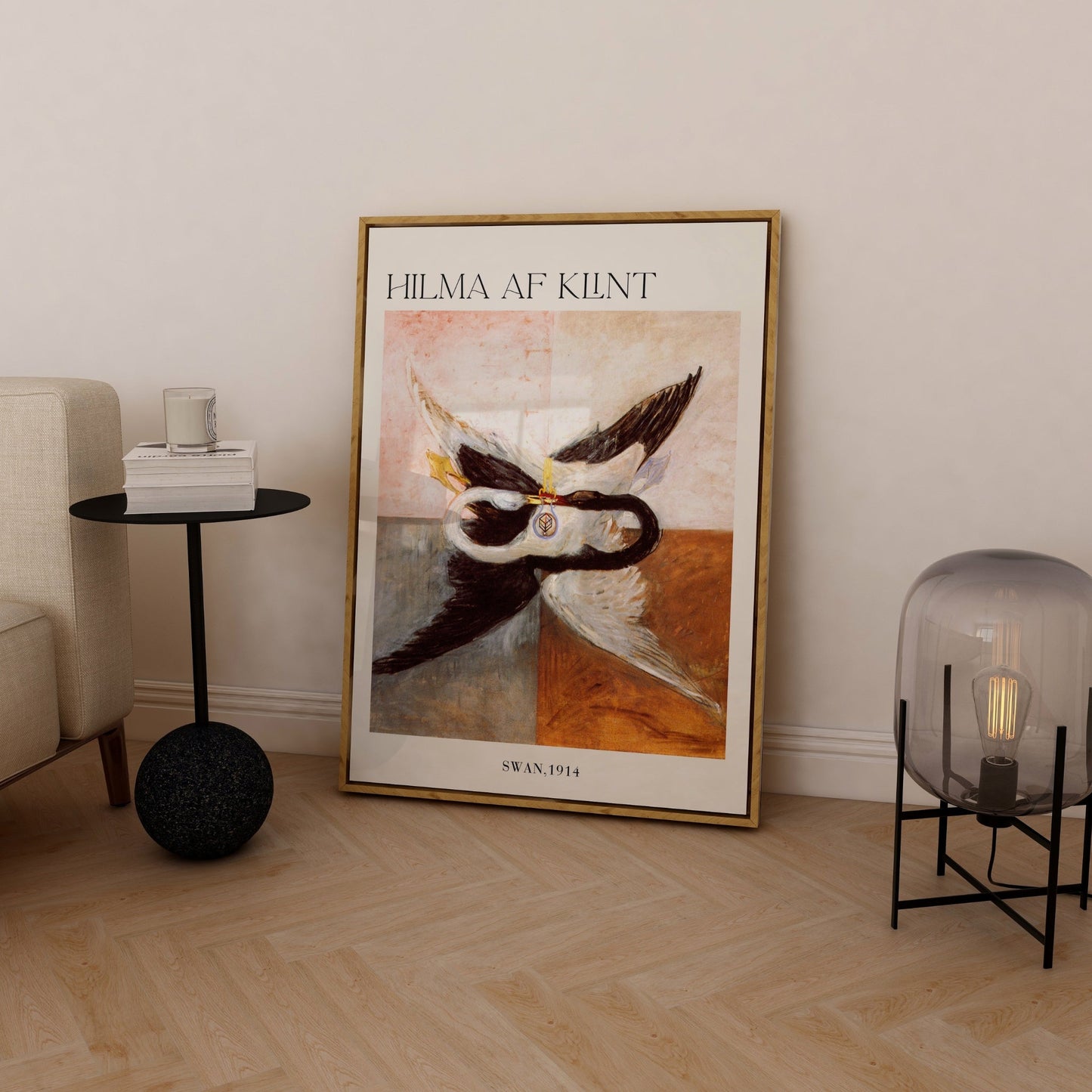 Swan by Hilma AF Klint - AureousHome