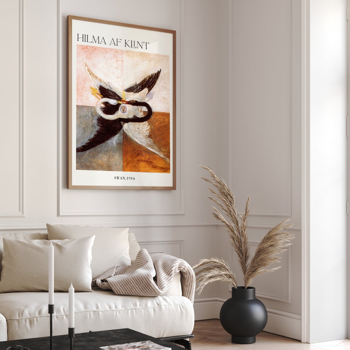 Swan by Hilma AF Klint - AureousHome