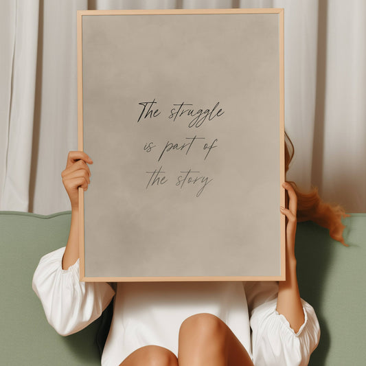 The Struggle is Part of the Story - AureousHome