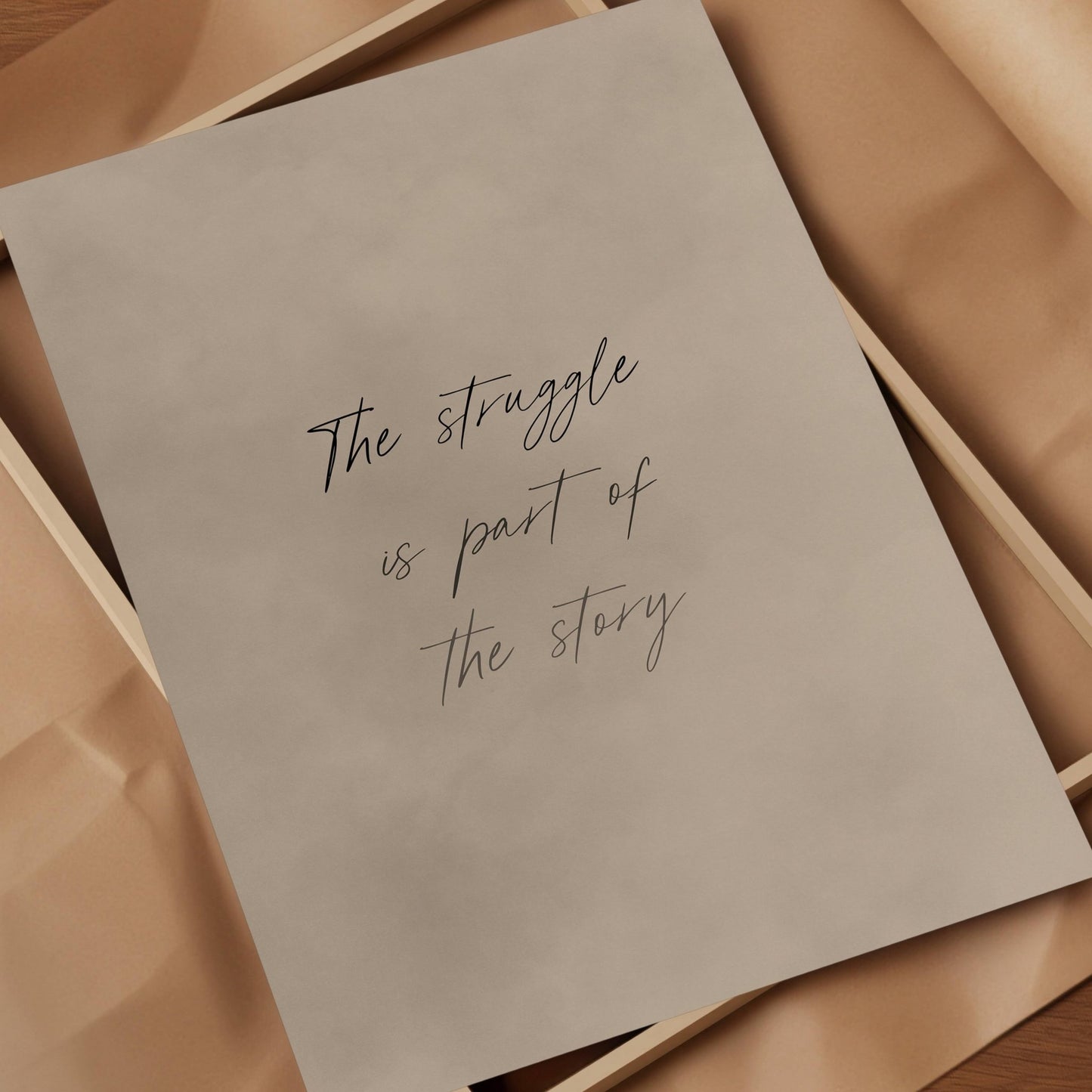 The Struggle is Part of the Story - AureousHome