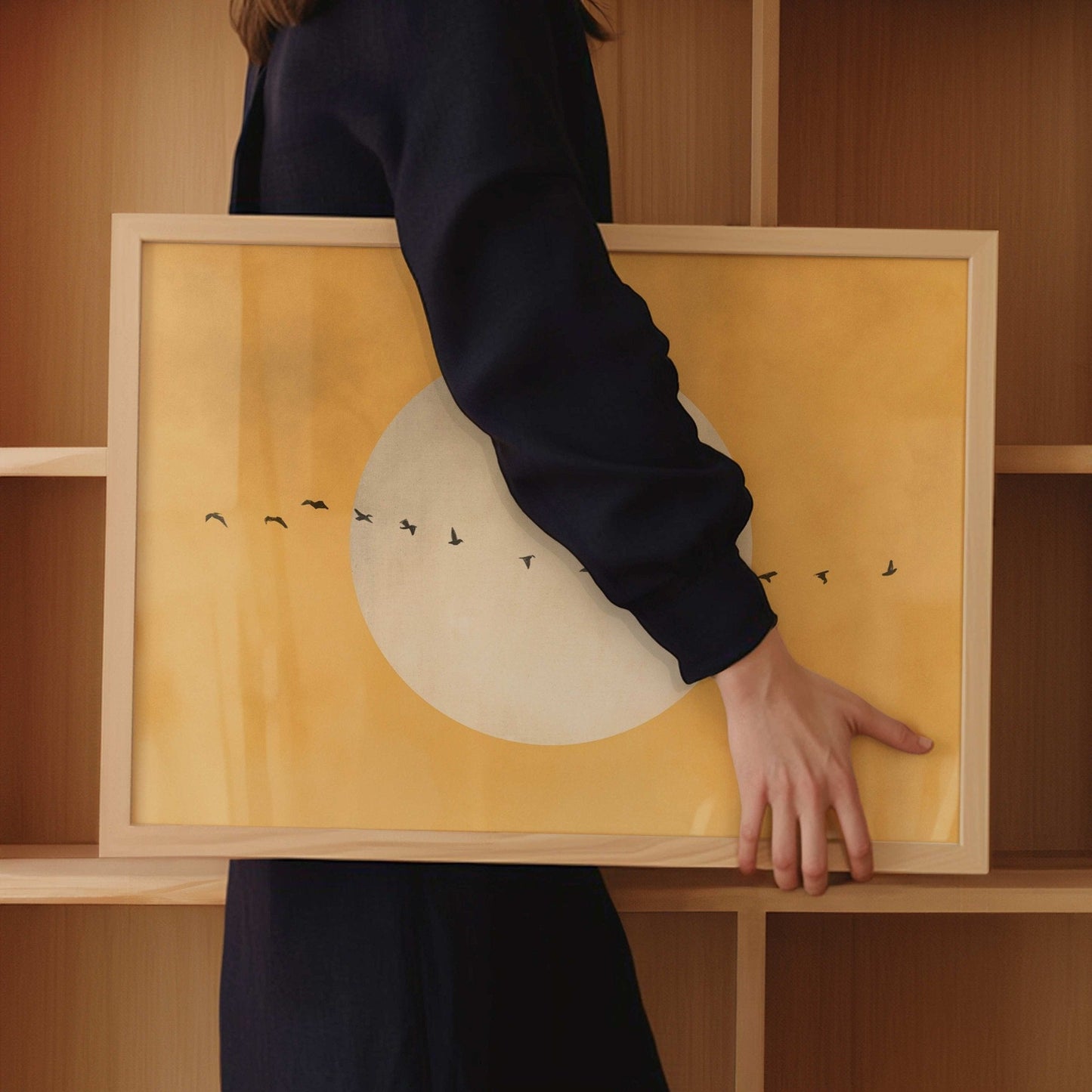 The Sun - Horizontal / Yellow - AureousHome