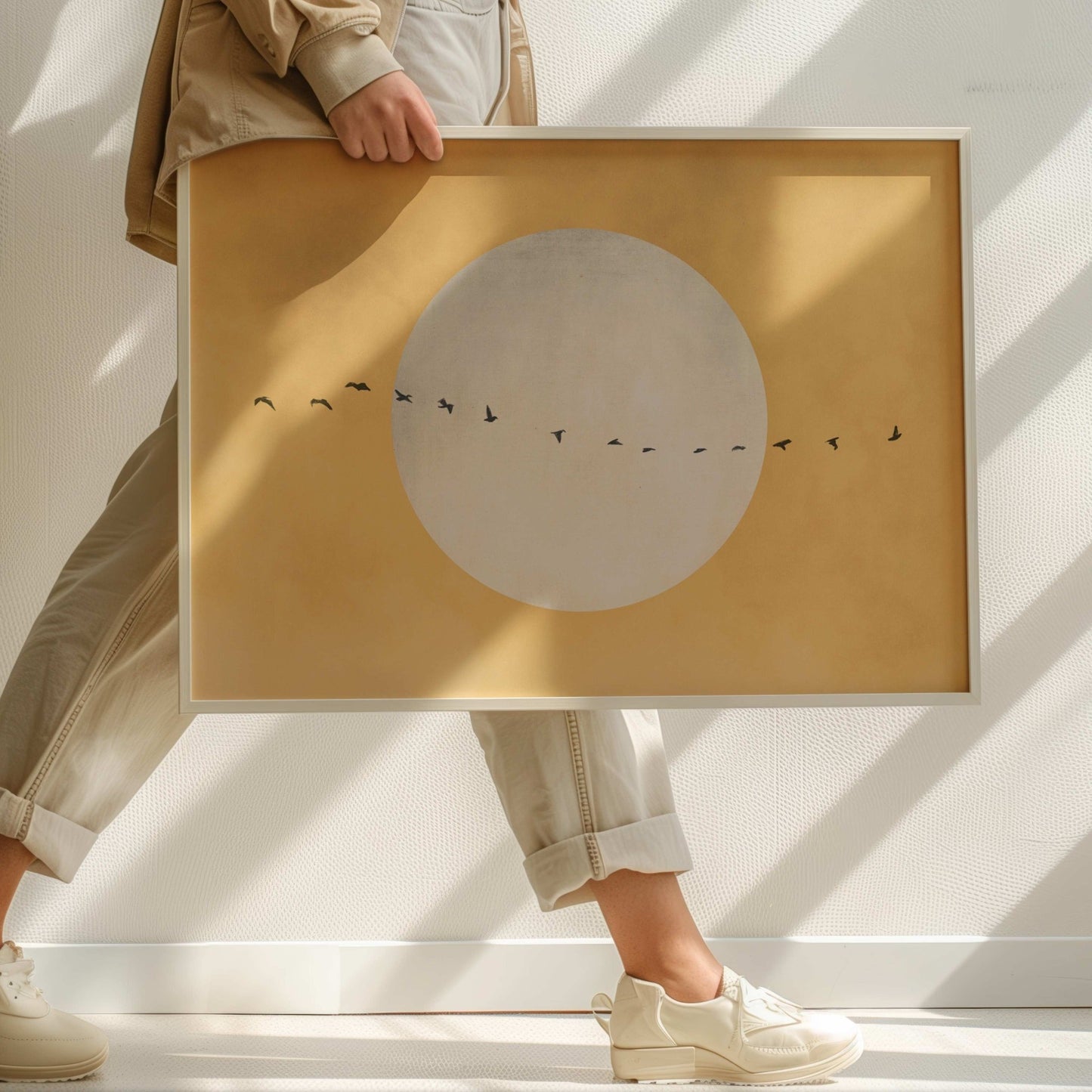 The Sun - Horizontal / Yellow - AureousHome