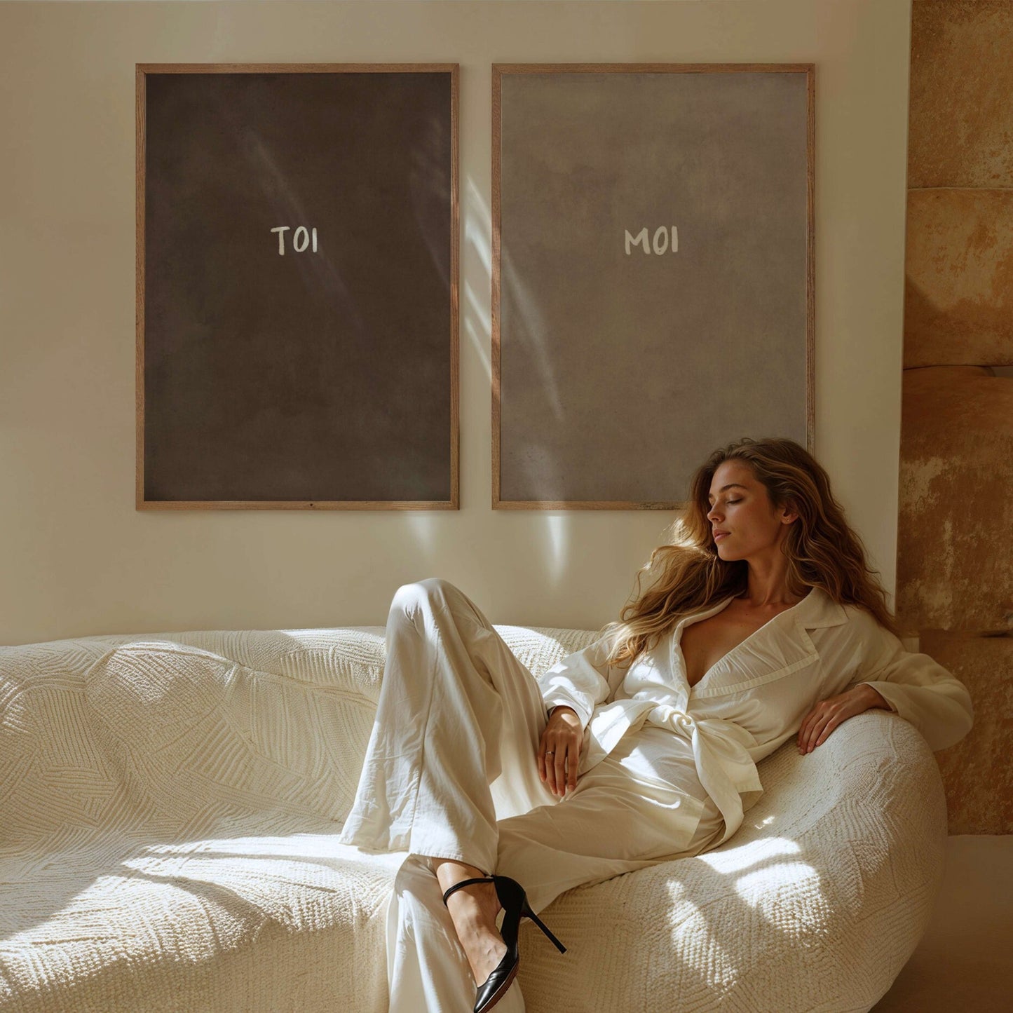 Toi et Moi Duo - Mocha - AureousHome