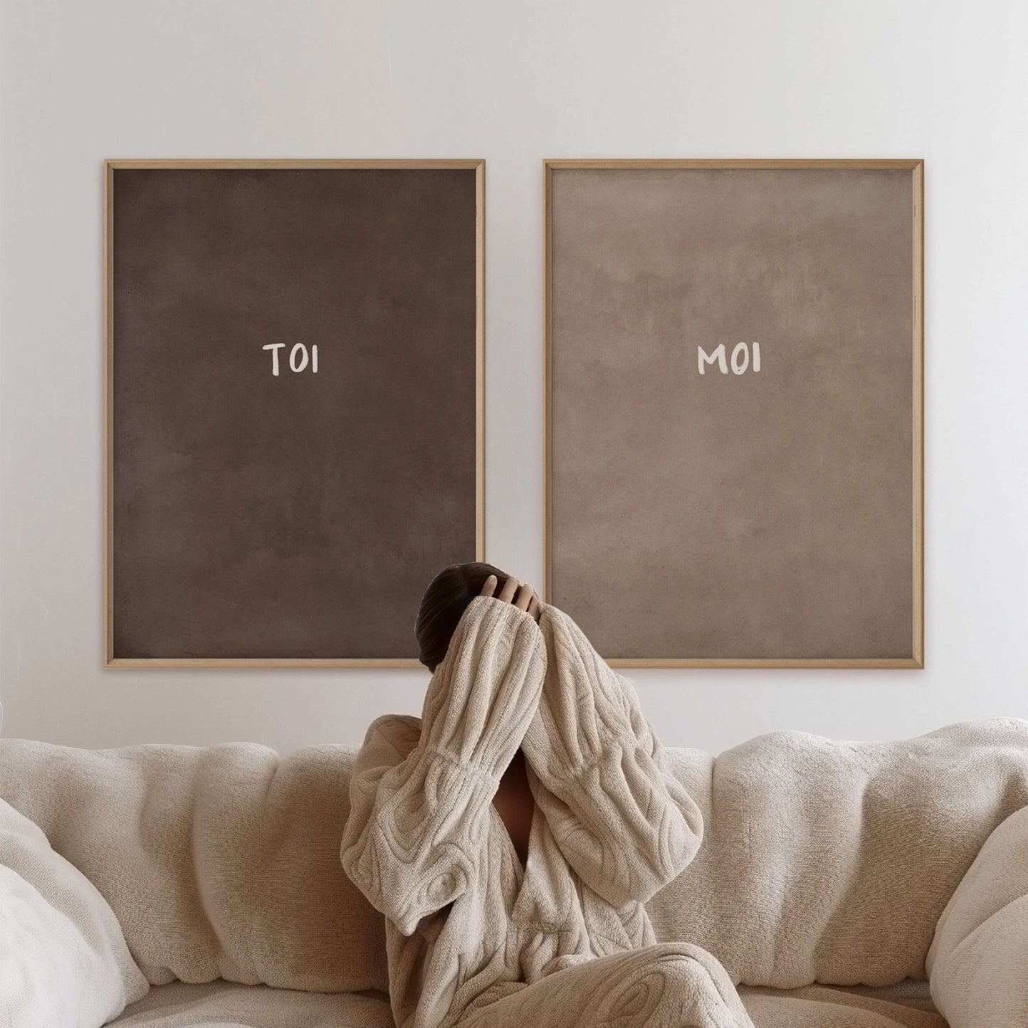 Toi et Moi Duo - Mocha - AureousHome