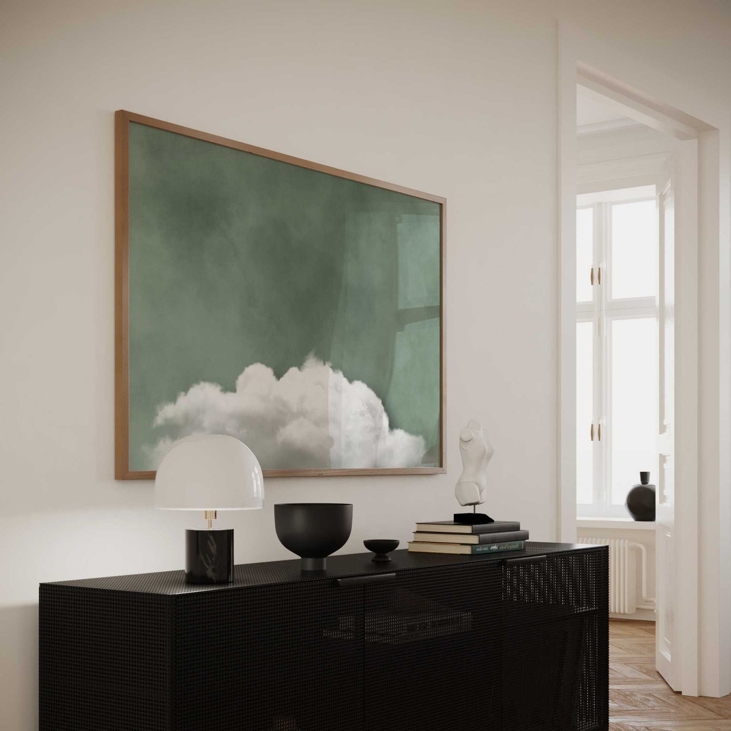Transcendence - Sage Green - AureousHome