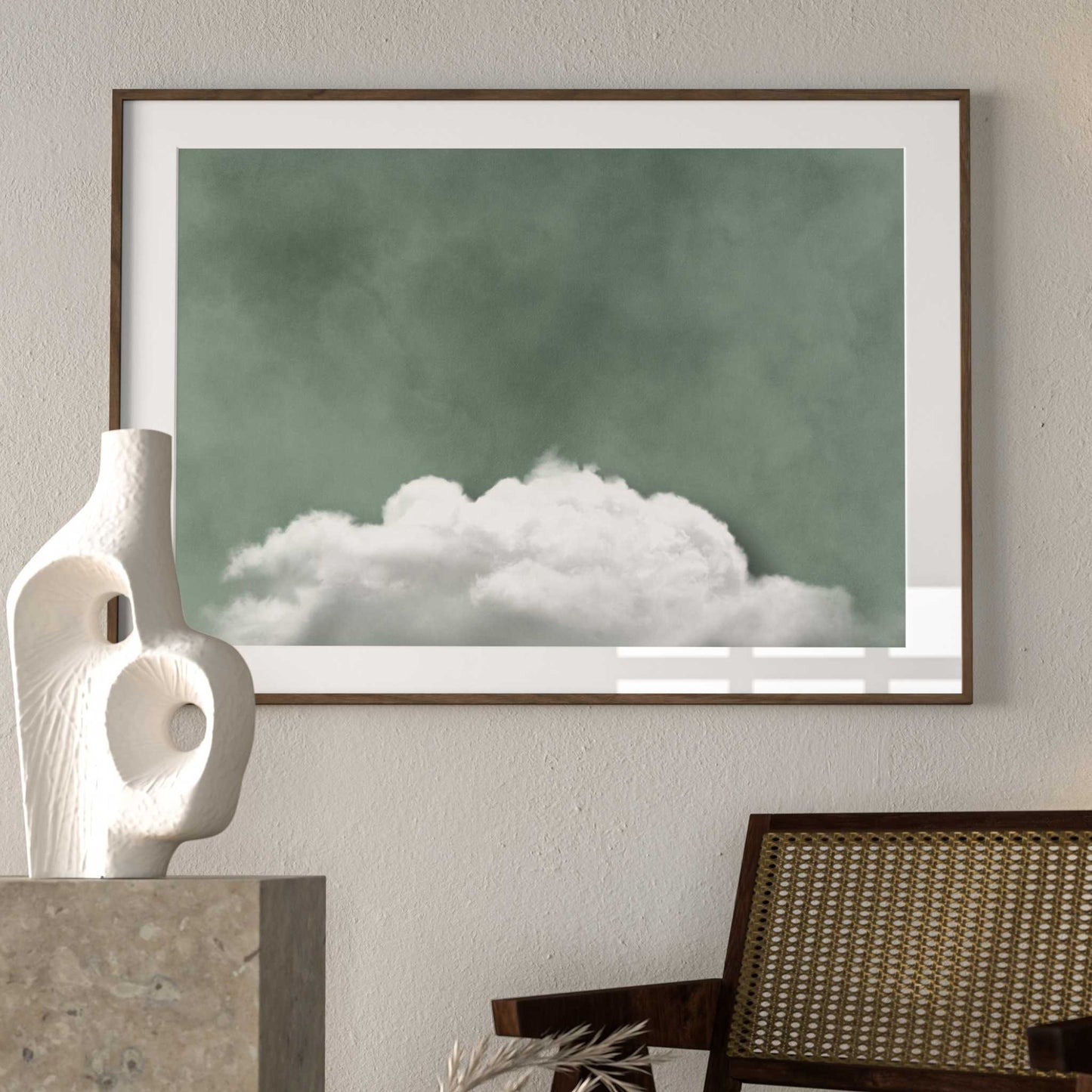 Transcendence - Sage Green - AureousHome