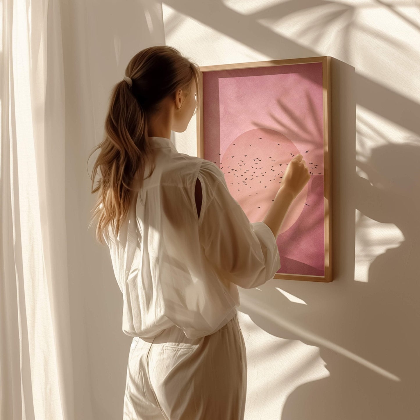 Tsuki - Dusky Pink - AureousHome