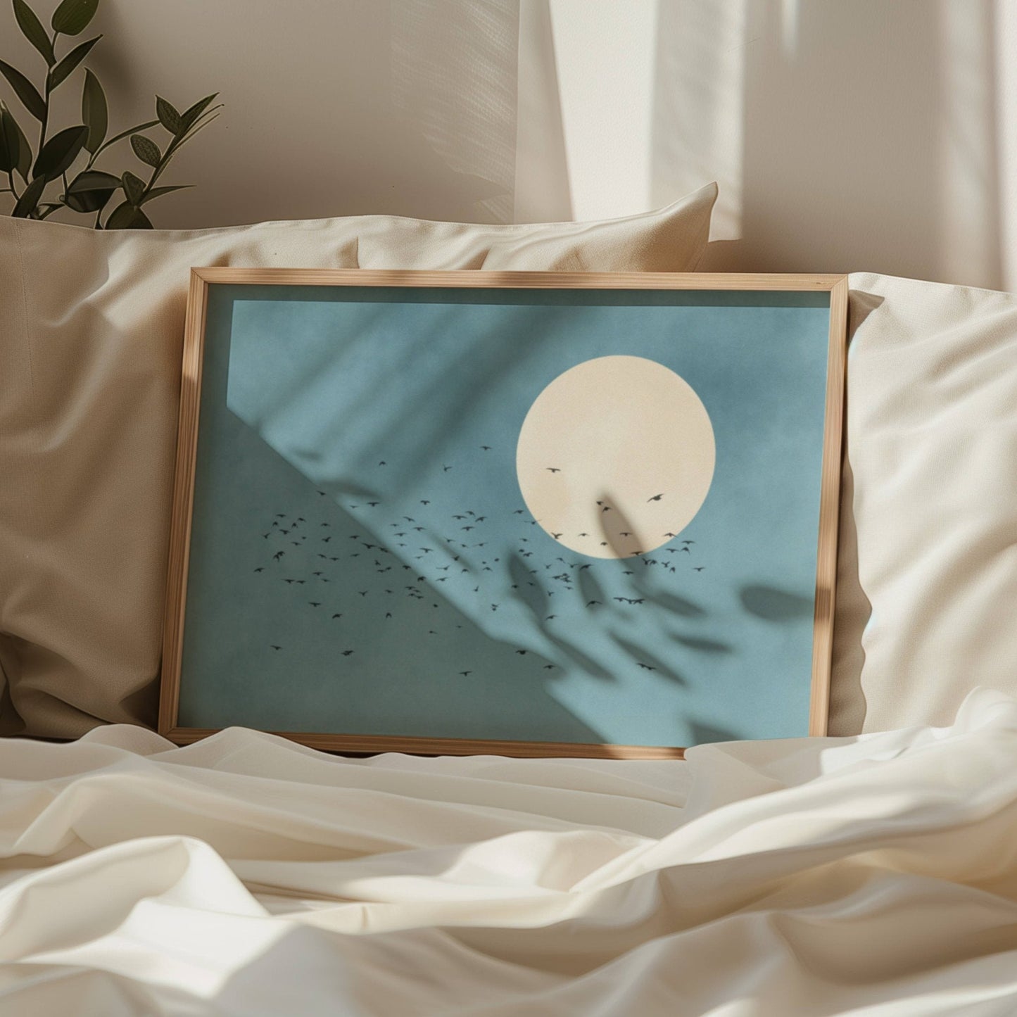 Tsuki Horizontal - Sky Blue - AureousHome