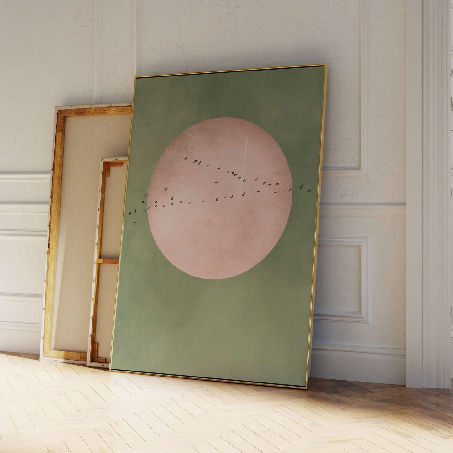 Tsuki - Sage / Blush - AureousHome