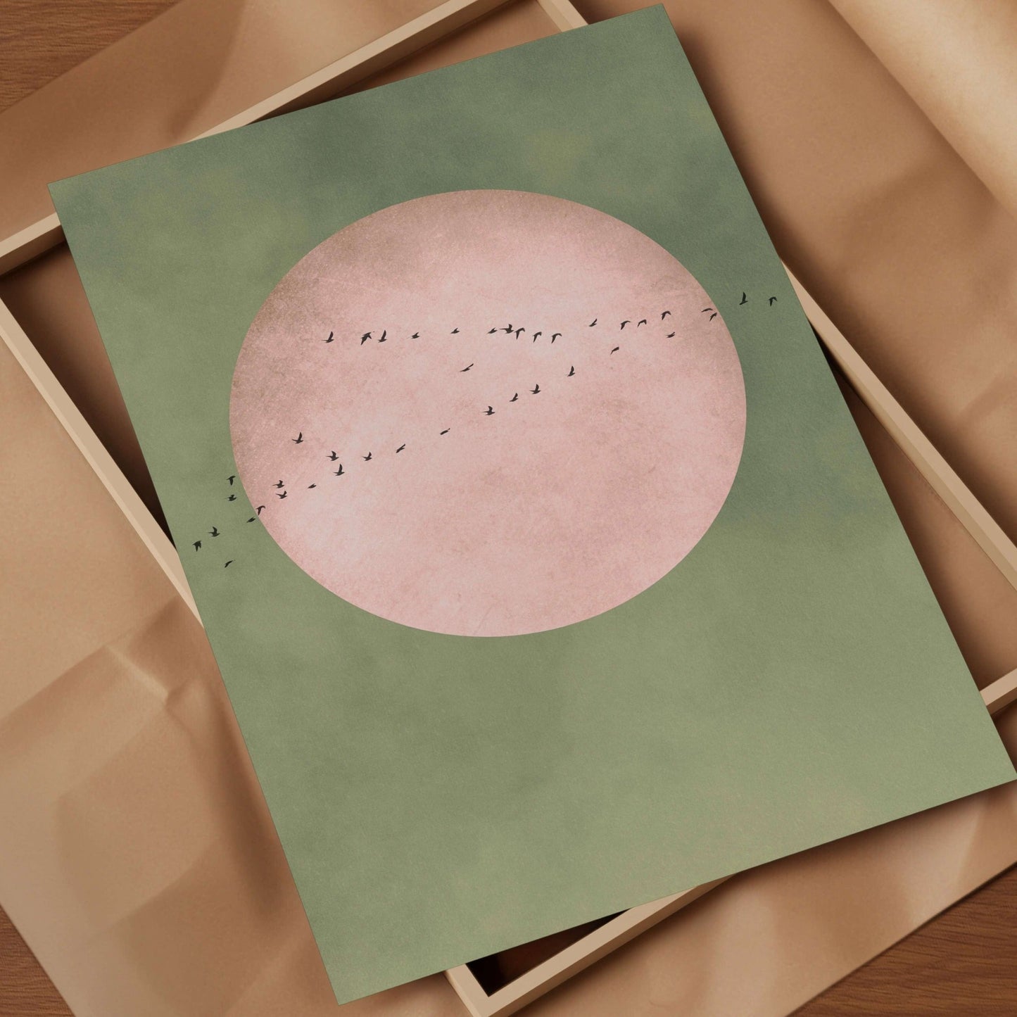 Tsuki - Sage / Blush - AureousHome