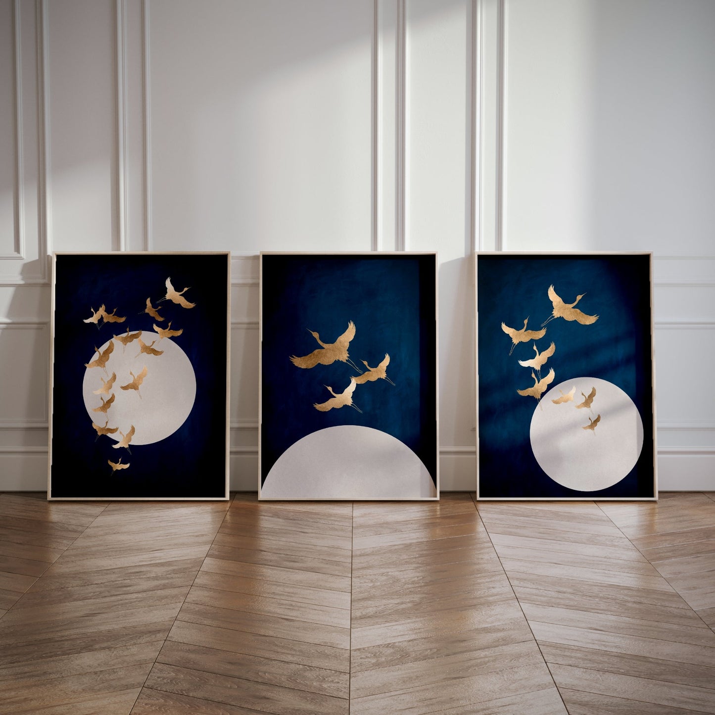 Tsuru II Trio - Sapphire - AureousHome