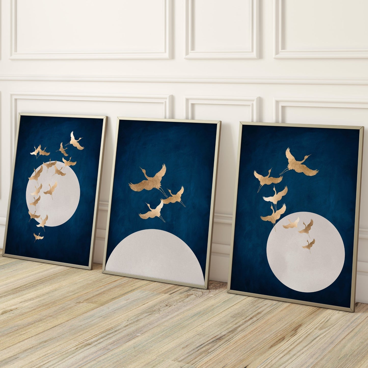 Tsuru II Trio - Sapphire - AureousHome